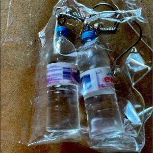 Water bottle earring